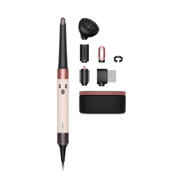 Multiestilizador y Secador Dyson Airwrap I.D.™ (Rizado, Liso y Ondulado) – Con Bluetooth, Difusor Wave+Curl y Barril Cónico