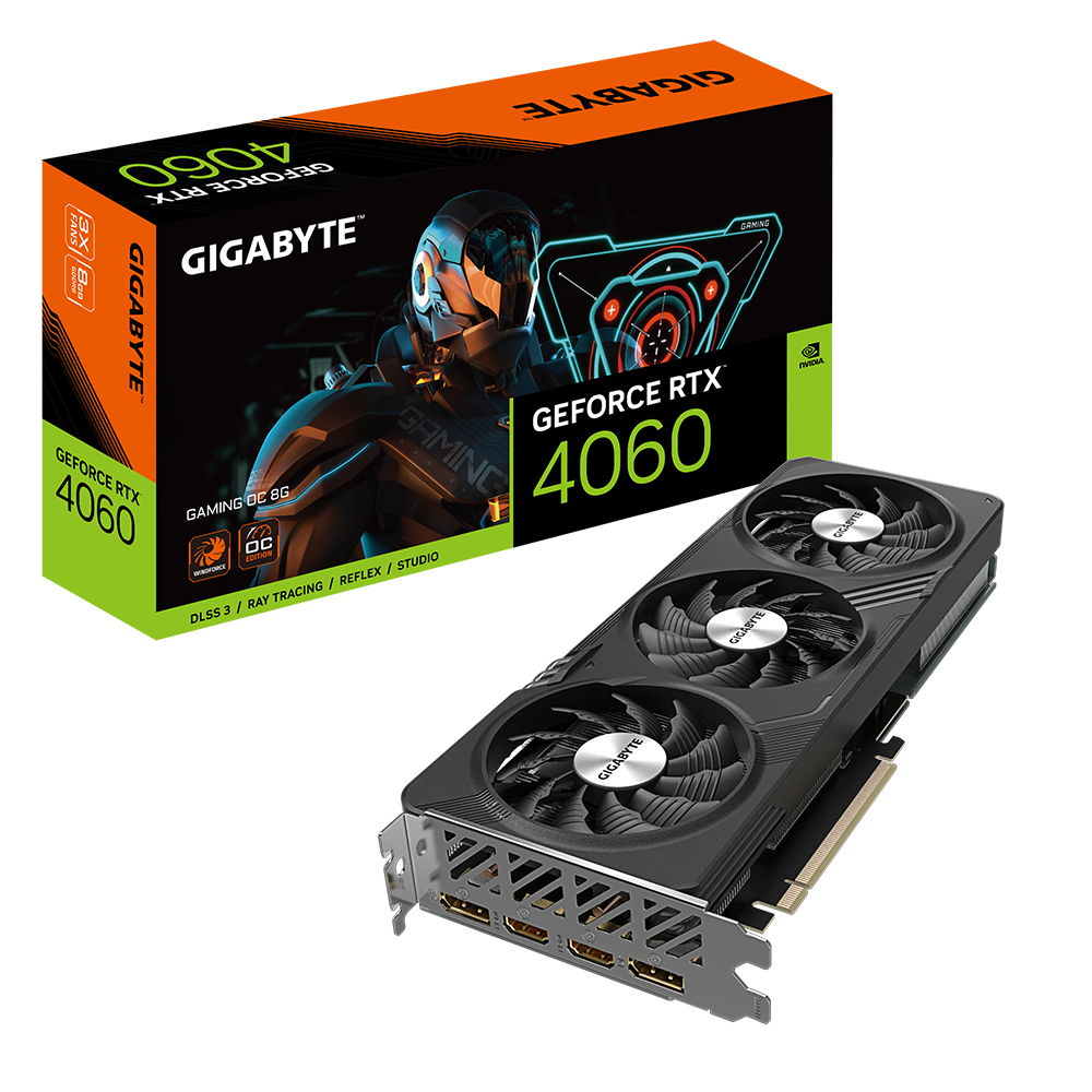 Gigabyte GeForce RTX 4060 GAMING OC 8G