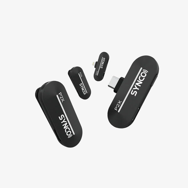 Micrófono Inalámbrico SYNCO P2 para Smartphones | Estilo y Audio para Vlogging