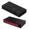 MS108G, Desktop Switch, 8 * 10/100/1000Mbps Gigabit LAN Ports, 2 Year Warranty, Black Color