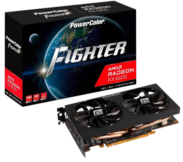 PowerColor Fighter AMD Radeon RX 6600 8GB GDDR6