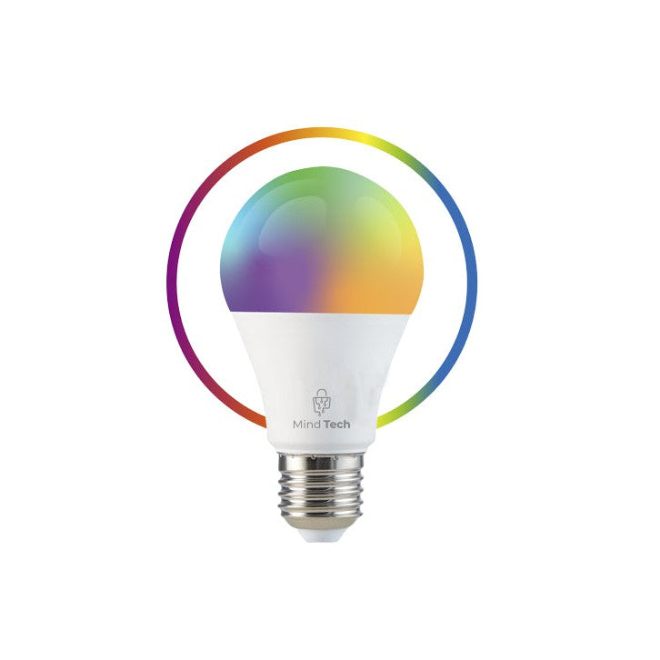 Ampolleta Smart WIFI Mindtech A60 RGB 10w