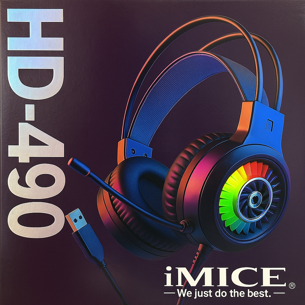Audífonos Gamer Apedra HD-490 con Luz LED (DRP)