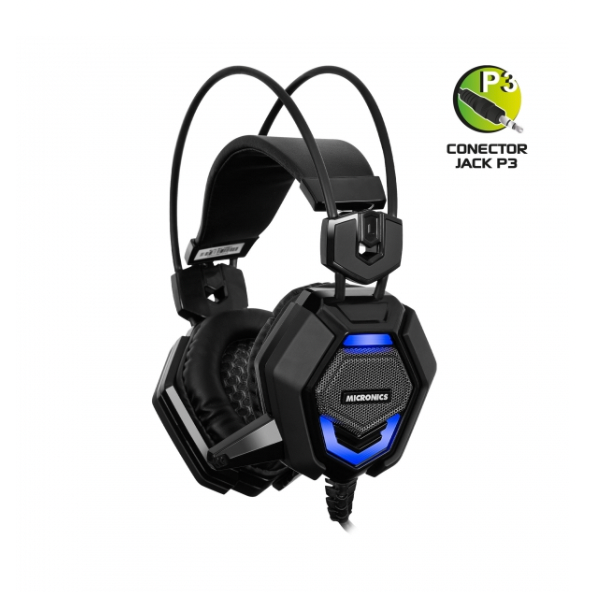 Gamer Headphones with Microphone - Lúdico HG801R - MICRONICS