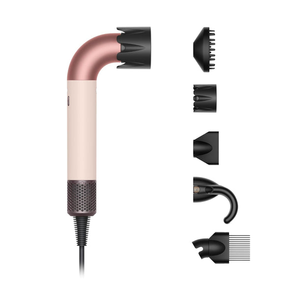 Secador Profesional Dyson Supersonic r™ – Diseño Ergonómico "r", 30% Más Pequeño y Accesorios magneticos