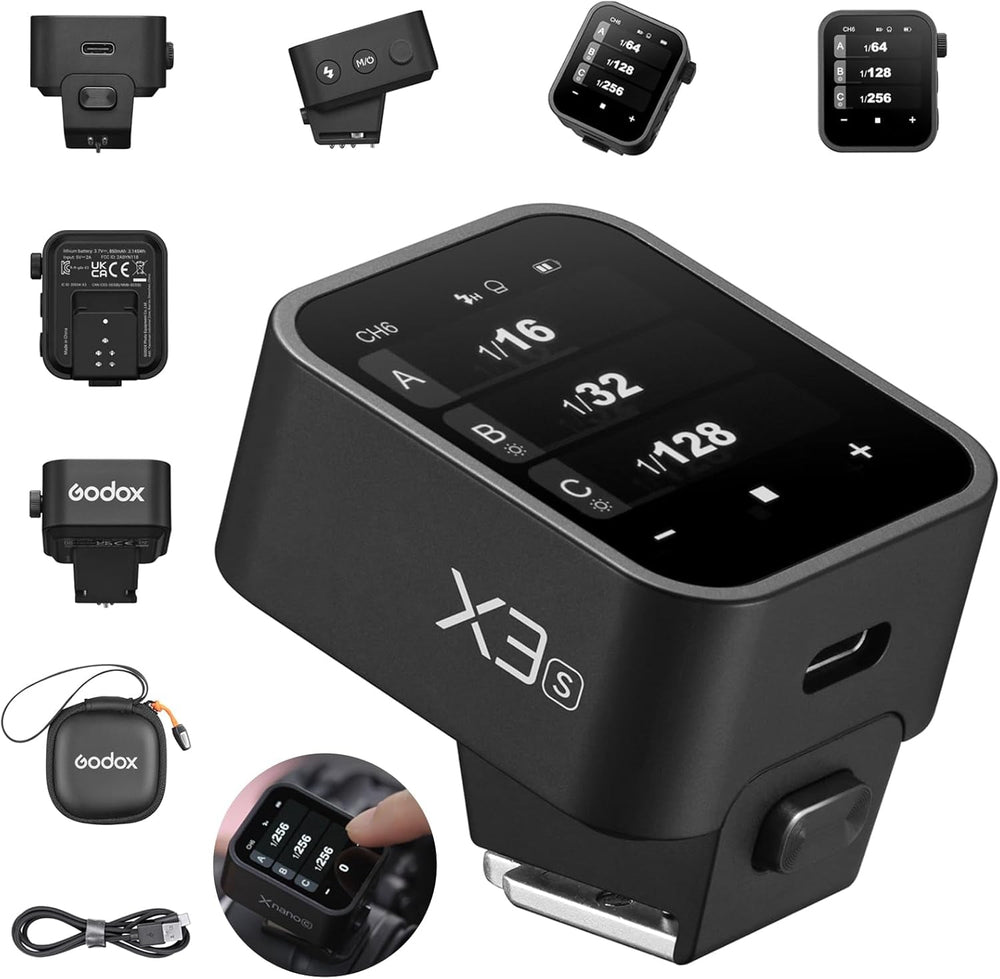 Godox X3 Wireless Trigger | OLED Touchscreen