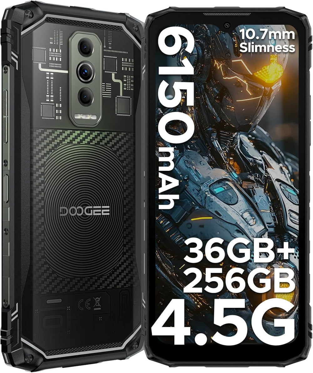 DOOGEE Blade 10 Ultra Energy Version Global Celular Indestructible Cámara 64MP y Batería 6150mAh | Ultra Fino (10.7mm)
