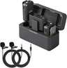DJI Mic: Wireless Lavalier Microphone with Charging Case, 820 ft. Range, ANC, and Turnstile Microphones