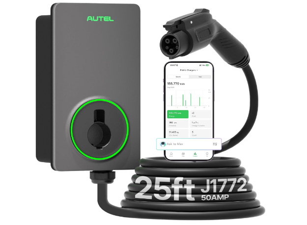 Autel Cargador EV de nivel 2 de hasta 50 amperios