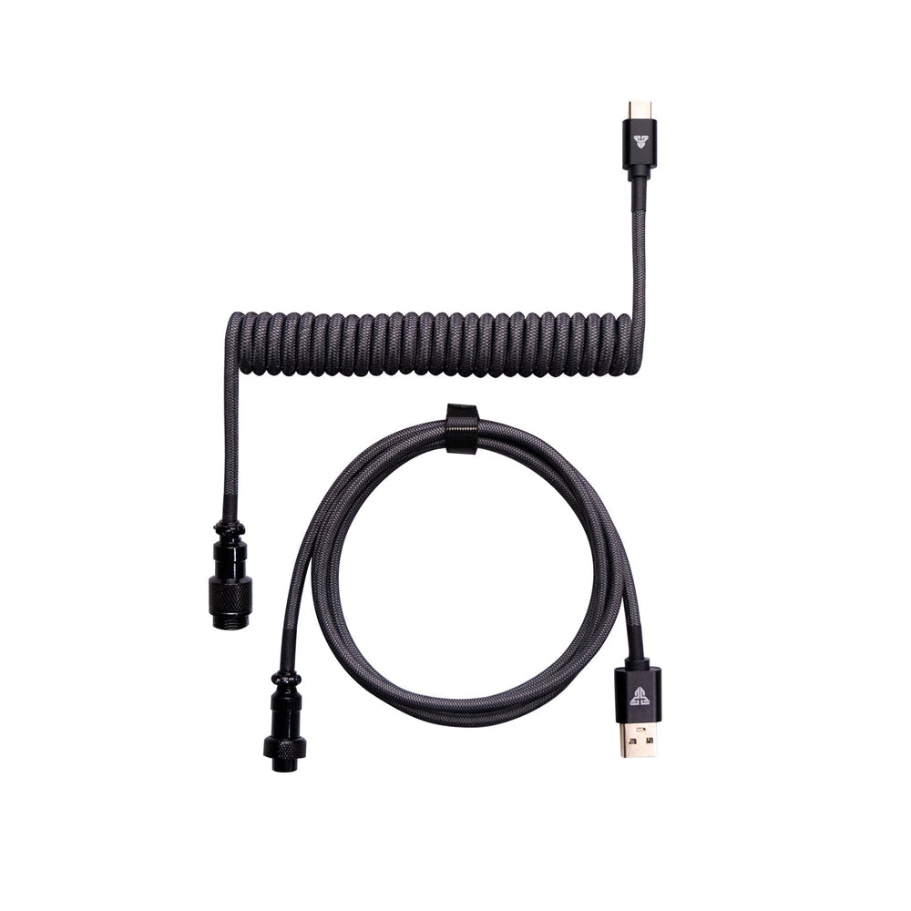 Fantech AC701 USB C - USB A Coiled Cable 1.75 M.