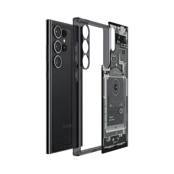 Spigen S24 Ultra Case (Military-Grade Protection) Zero One Black