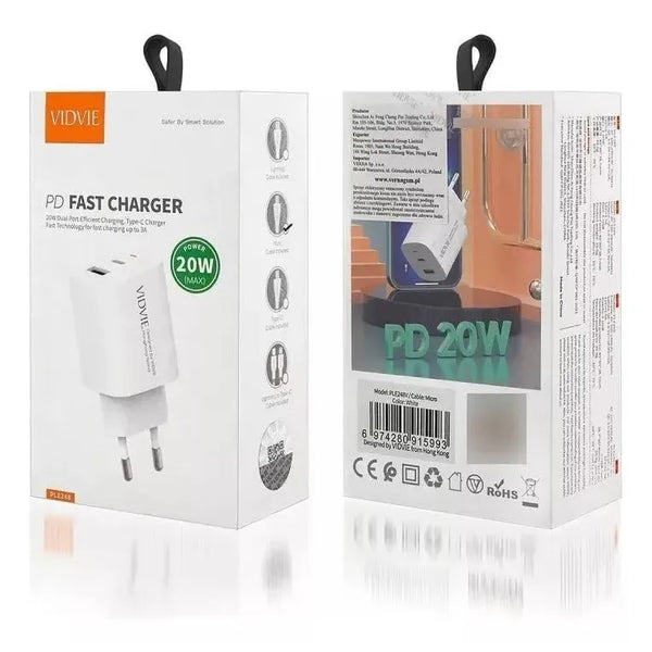 Fast Charger 20W USB Type C Pair (DRP)