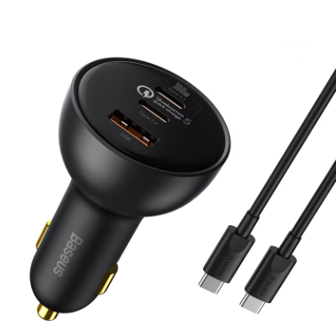 160W Fast Charging USB Car Charger - BASEUS