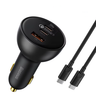 160W Fast Charging USB Car Charger - BASEUS