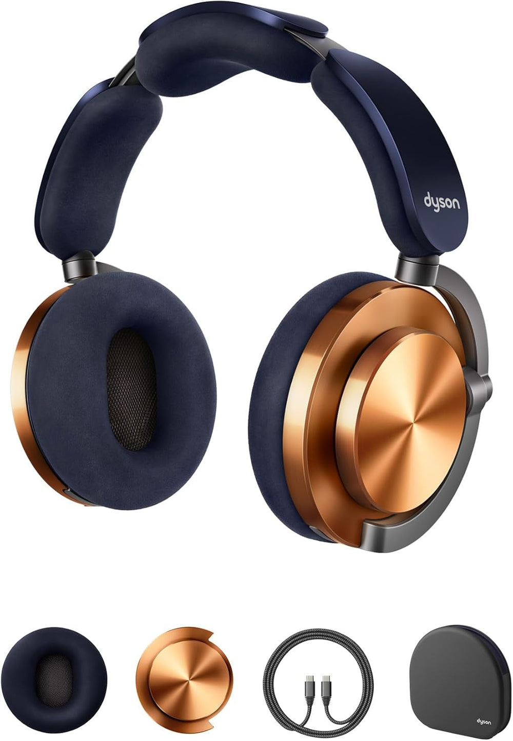 Dyson OnTrac™ Auriculares, Aluminio Mecanizado CNC