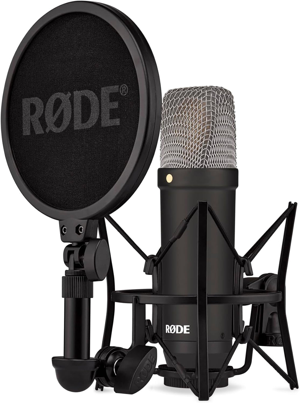 RØDE NT1 Signature - Micrófono condensador con soporte de choque