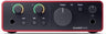 Interfaz de Audio Focusrite Scarlett Solo 4th Gen – Rango Dinámico 120dB, Modo Air y Suite de Software