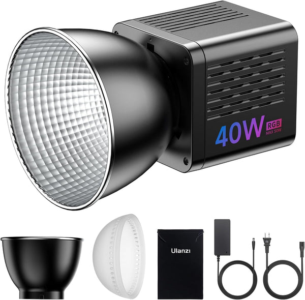 ULANZI Luz de Video LED RGB Portátil de 40W Pro
