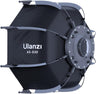 Ulanzi AS-D30 - Mini Bowens Mount Octagonal Softbox Octogonal Speedlite