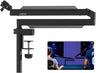 ZJ05 Premium High-Low Profile 2-In-1 Design Microphone Boom Arm with Ballhead Cold Shoe Fully Adjustable, with Cable Management Channels, Desk Clamp for Podcast Streaming Gaming Studio
