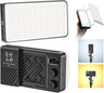 40W Bi-Color Portable Video Light, 5000Mah Rechargeable LED Camera Light, Battery, 8 Scene Modes, 2700-6500K Mini Studio Lighting for Youtube, Vlogging, Live Streaming, Photography