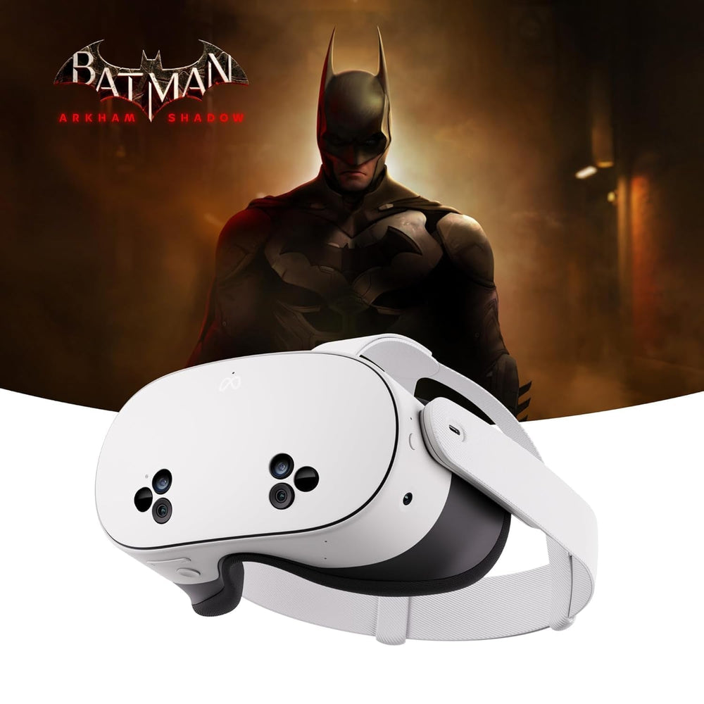 Meta Quest 3S 128 GB: obtén Batman: Arkham Shadow y una prueba de 3 meses de Horizon+ incluida. Auriculares todo en uno.