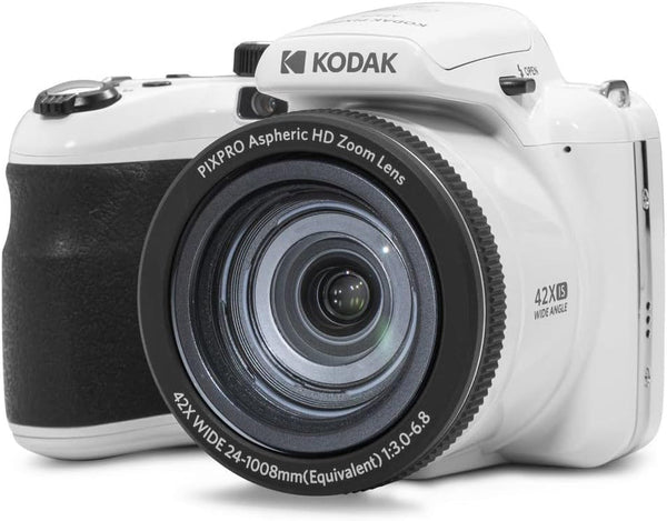 Kodak PIXPRO AZ425 Bridge Camera – 20MP CMOS with 42x Optical Zoom, OIS and Rechargeable Battery