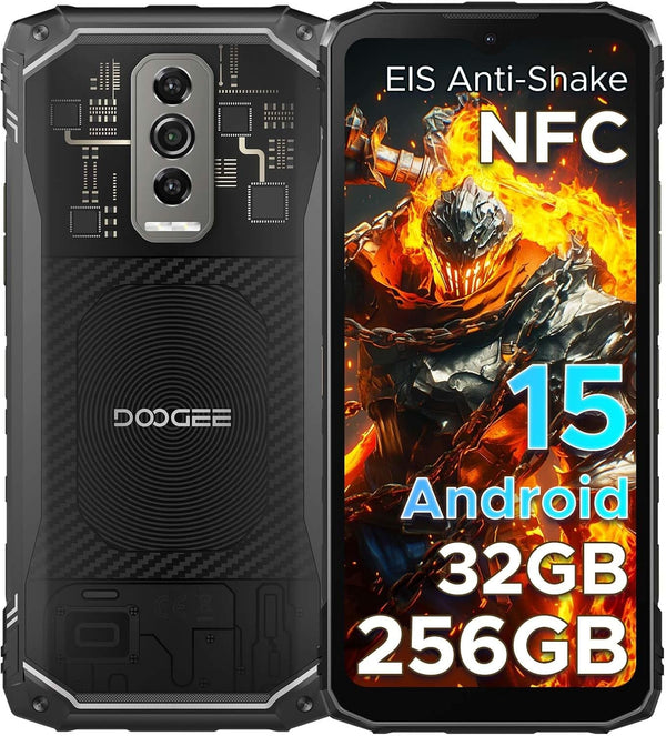 DOOGEE Blade 10 Ultra (2025) Version Global Celular Indestructible Diseño Ligero, 256GB y Cámara 50MP