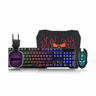 Kit Gamer 4 en 1 Teclado + Mouse + Audifonos + Pad G1005-4 - ENKORE