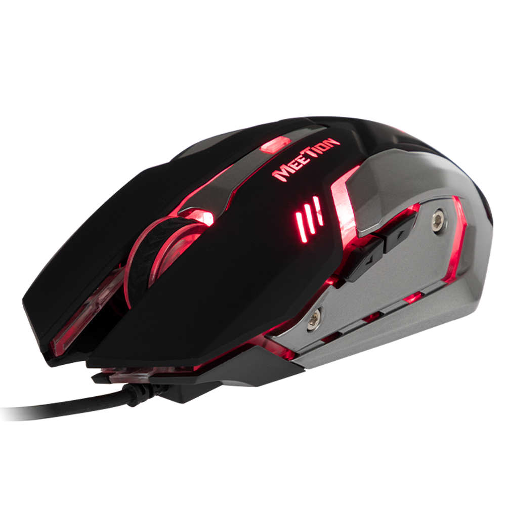 Mouse Gamer Meetion con retroiluminación M915 - Negro