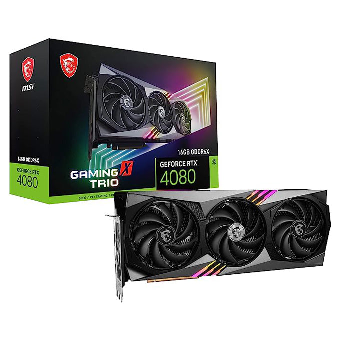 MSI GeForce RTX 4080 16GB GAMING X TRIO