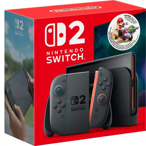 Nintendo Switch 2 con Mario Kart World.