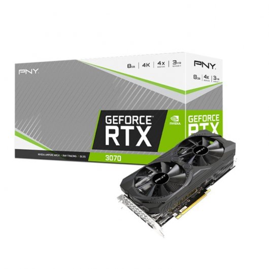 PNY Geforce RTX 3070 8 GB uprising Dual Fan (Seminuevo)