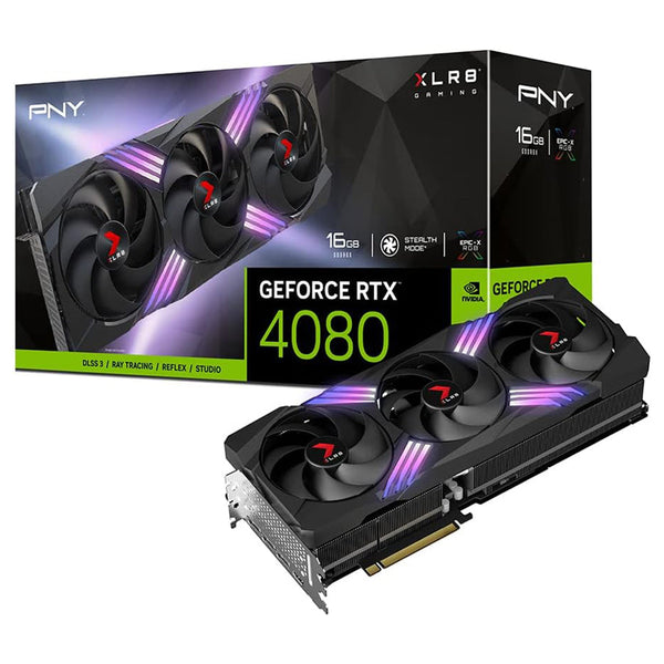 PNY GeForce RTX 4080 16GB XLR8 Gaming VERTO EPIC-X GPU
