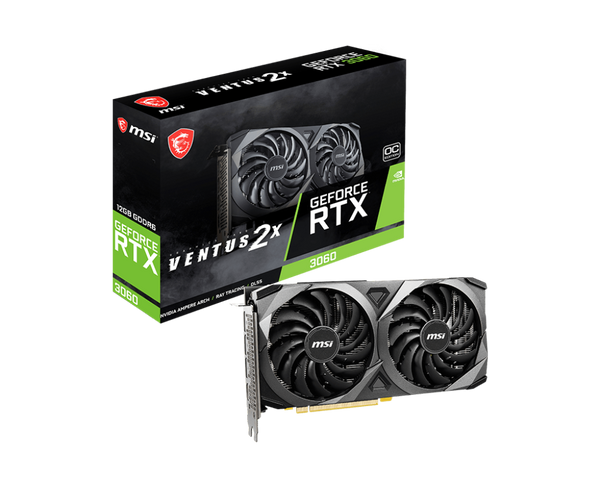 MSI GeForce RTX 3060 VENTUS 2X 12G OC GPU