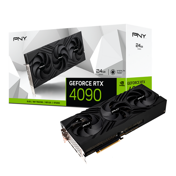 PNY GeForce RTX 4090 24GB VERTO Triple Fan DLSS 3 GPU
