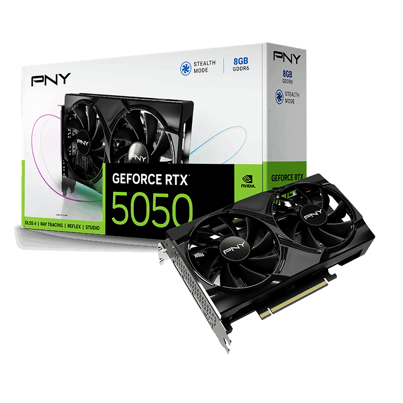 PNY GeForce RTX 5050 Dual Fan GPU