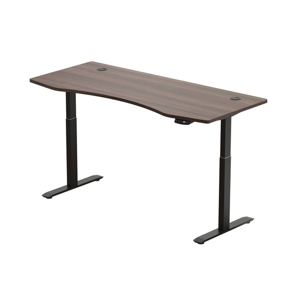Standing Curved Desk 1.80 x 80 cm / Base Dual Motor Pro