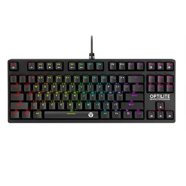 Teclado mecánico Fantech MK872 Optilite RGB