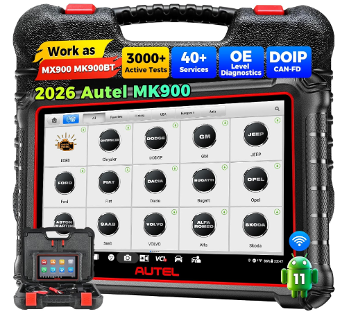Autel MaxiCOM MK900 Scanner - Bi-directional Diagnostic Tool