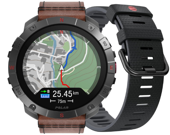 POLAR Grit X2 Pro Titan Ultra Premium - Reloj deportivo inteligente