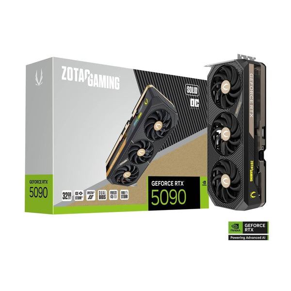 ZOTAC GAMING GeForce RTX 5090 SOLID OC 32GB GDDR7 GPU